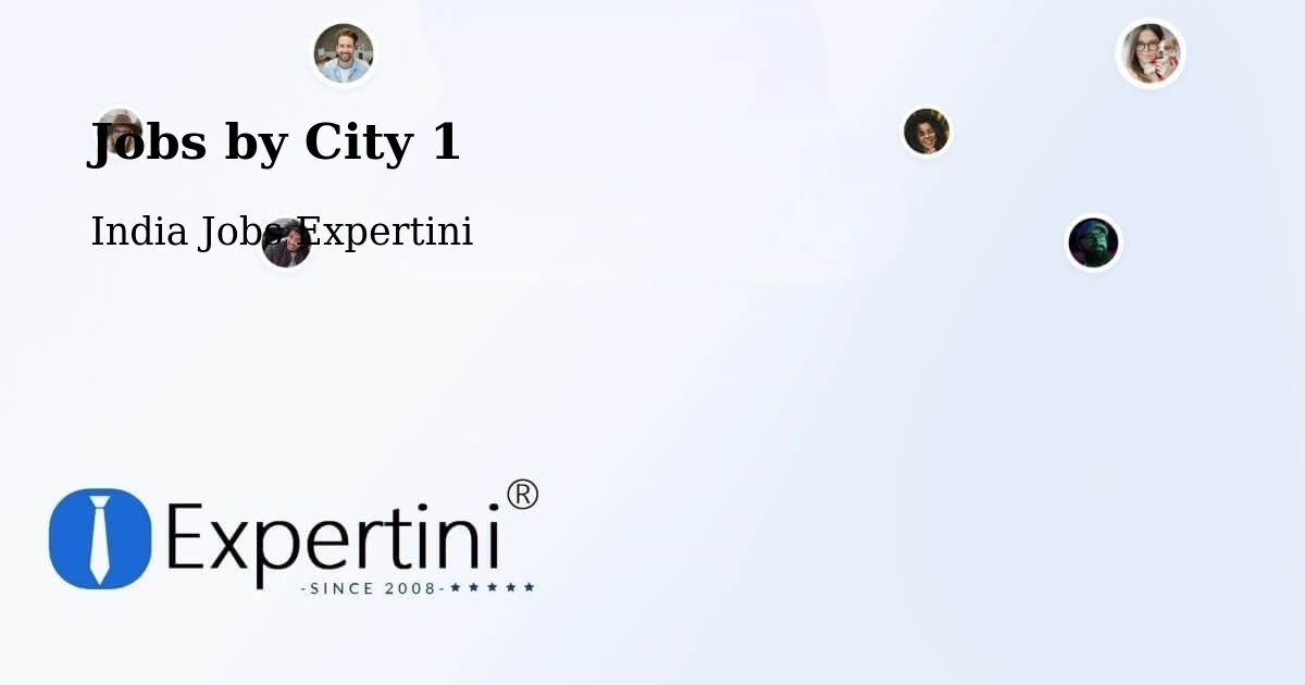 City Jobs in India - Expertini